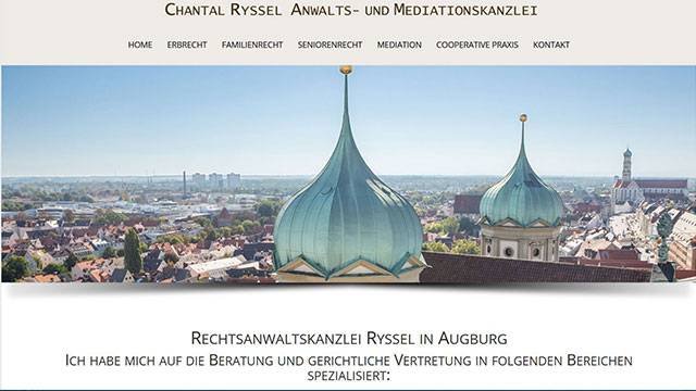 Professionelle Homepage für Augsburg München